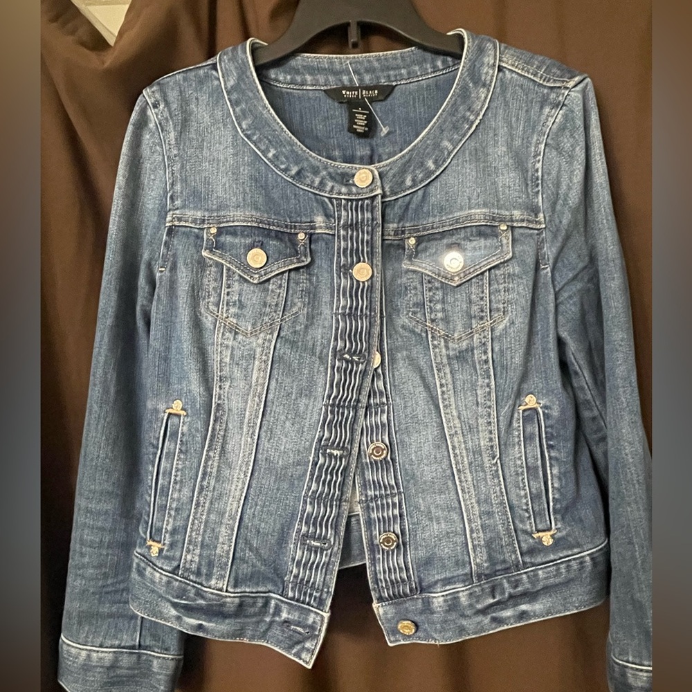 White House Black Market Jean jacket
